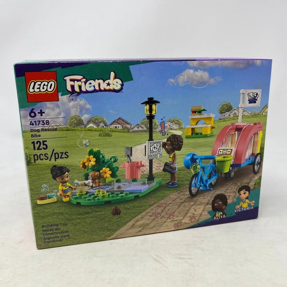 LEGO Friends Dog Rescue Bike 41738 Building Set 125 Pieces‎ Aliya Victoria New